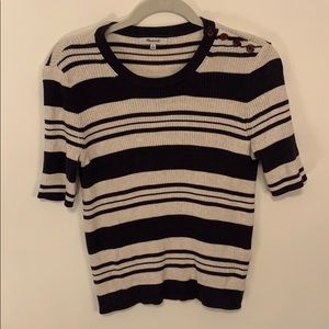 Fitted stripped shirt